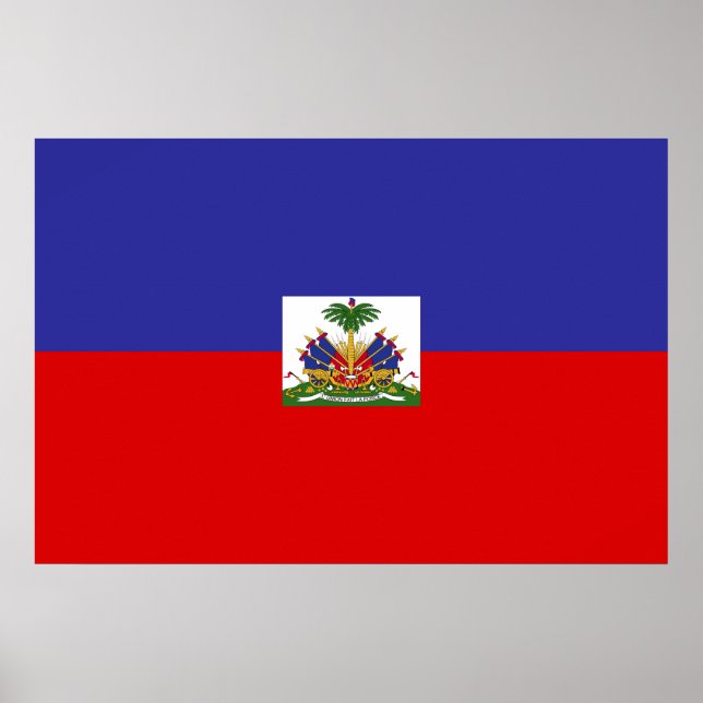 Póster Bandera de Haití (Frente)
