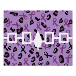 Póster Bandera de Haudenosaunee para la toma de concienci