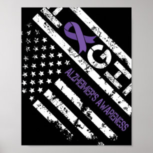 Póster Bandera de Heimerheimer para Sensibilización de He