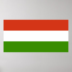 Póster Bandera de Hungría