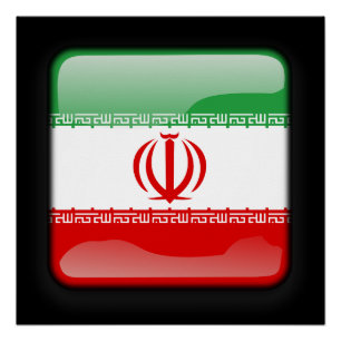 Póster Bandera de Irán