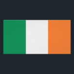 Póster Bandera de Irlanda<br><div class="desc">Bandera patriótica de Irlanda.</div>