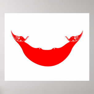Póster Bandera de Isla de Pascua (Rapa Nui)