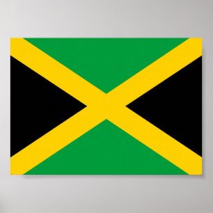 Póster Bandera de Jamaica