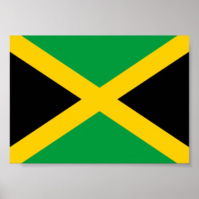 Póster Bandera de Jamaica (Frente)