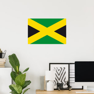 Póster Bandera de Jamaica