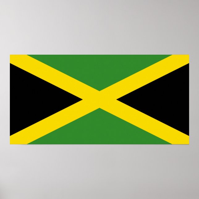 Póster Bandera de Jamaica (Frente)