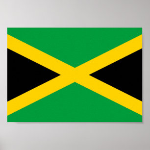Póster Bandera de Jamaica