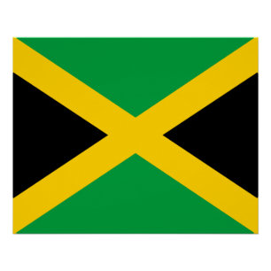 Póster Bandera de Jamaica