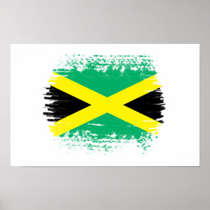 Póster Bandera de Jamaica