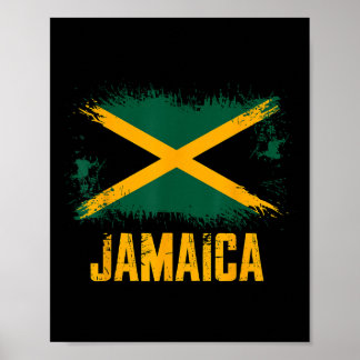Póster Bandera de Jamaica