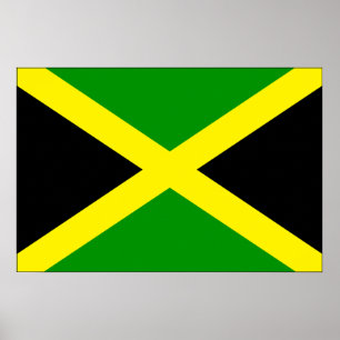 Póster Bandera de Jamaica