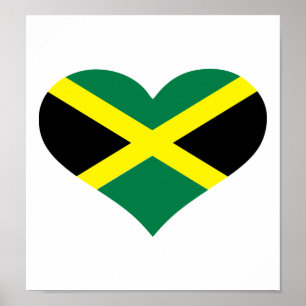 Póster Bandera de Jamaica