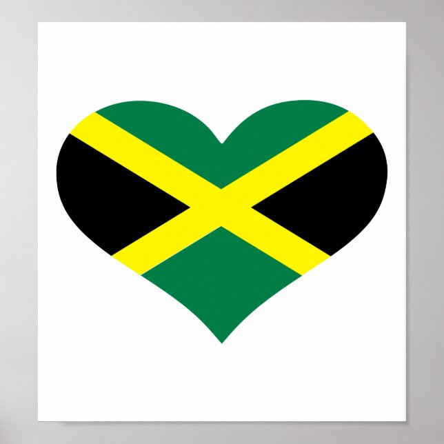 Póster Bandera de Jamaica (Frente)