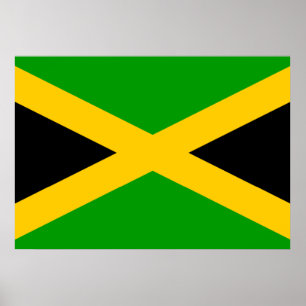 Póster Bandera de Jamaica