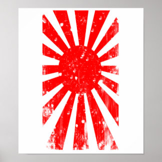 Póster Bandera de Japón