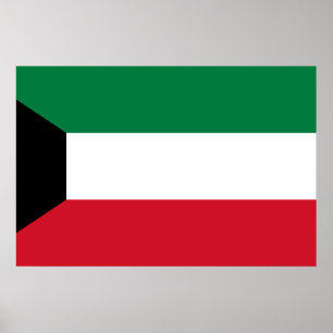 Póster Bandera de Kuwait, Kenia