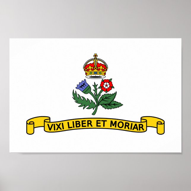 Póster Bandera de la ciudad de Annapolis (Frente)