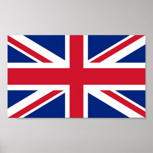 Póster Bandera de la isla de Ascensión