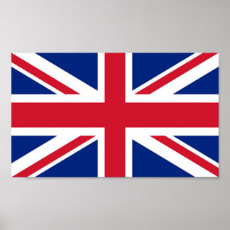 Póster Bandera de la isla de Ascensión