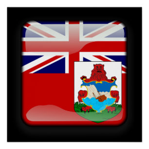 Póster Bandera de las Bermudas