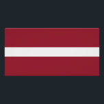 Póster Bandera de Letonia<br><div class="desc">Bandera patriótica de Letonia.</div>