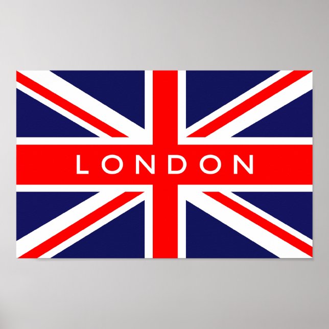 Póster Bandera de Londres (Frente)
