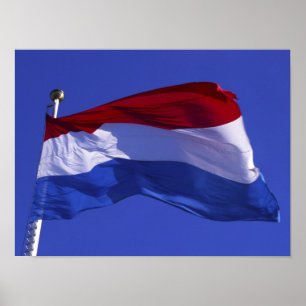 Póster Bandera de Luxemburgo RF)