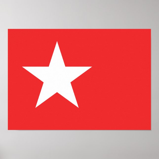 Póster Bandera de Maastricht (Frente)