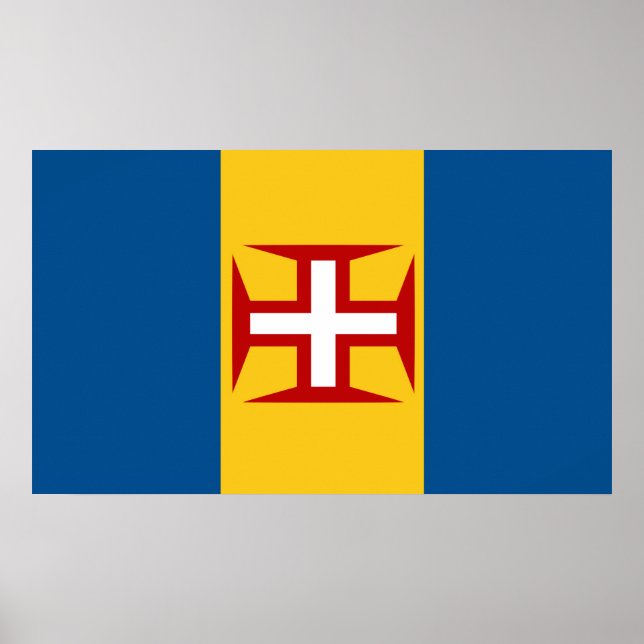 Póster Bandera de Madeira (Frente)