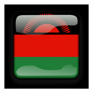 Póster Bandera de Malawi