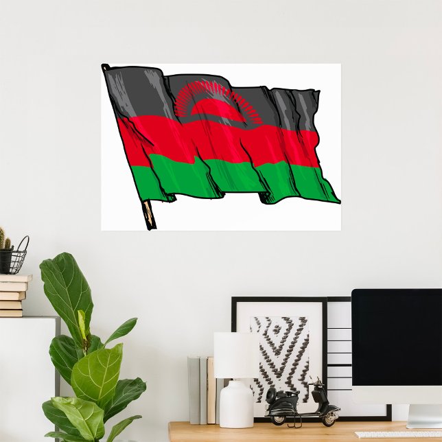 Póster Bandera De Malawi (Subido por el creador)