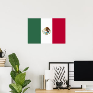 Póster Bandera de México