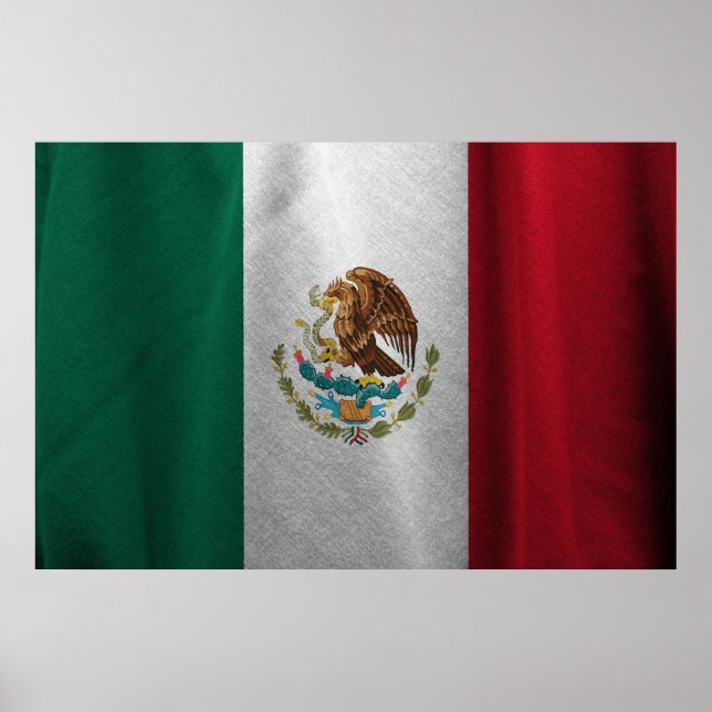 Póster Bandera de México (Frente)