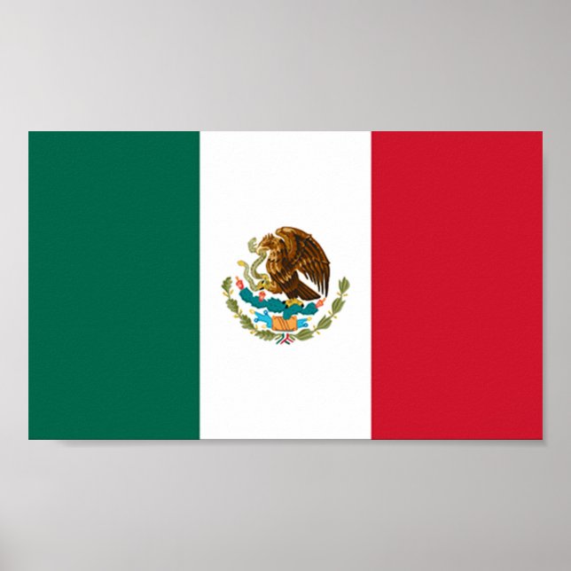 Póster Bandera de México (Frente)