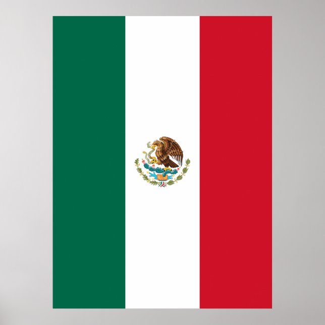 Póster Bandera de México (Frente)