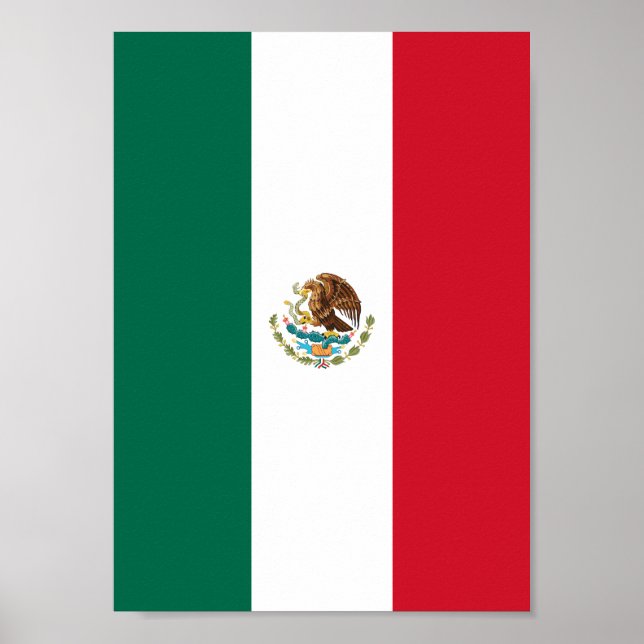 Póster Bandera de México (Frente)