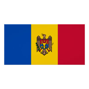 Póster Bandera de Moldavia