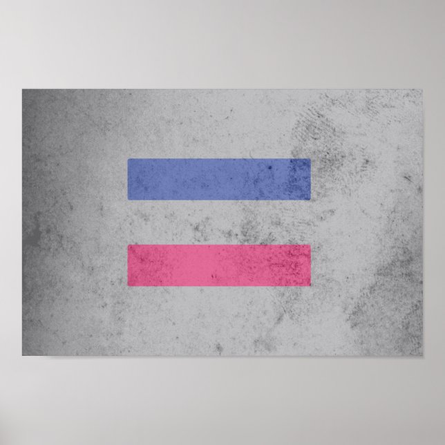 PÓSTER BANDERA DE ORGULLO ANDRÓGINO (Frente)