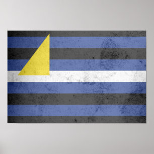 PÓSTER BANDERA DE ORGULLO DE DEPORTES ACUÁTICOS