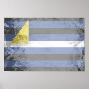 PÓSTER BANDERA DE ORGULLO DE DEPORTES ACUÁTICOS