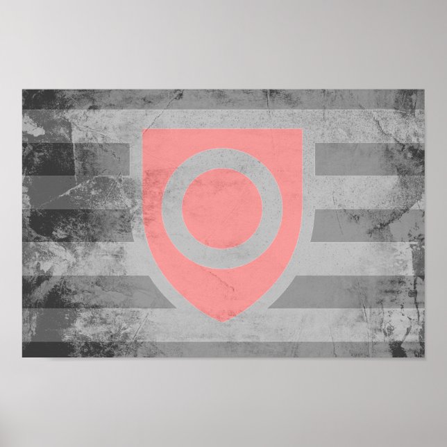 PÓSTER BANDERA DE ORGULLO DE PROPIEDAD (Frente)