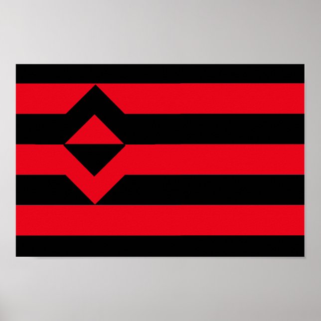 PÓSTER BANDERA DE ORGULLO DEL PUÑO (Frente)