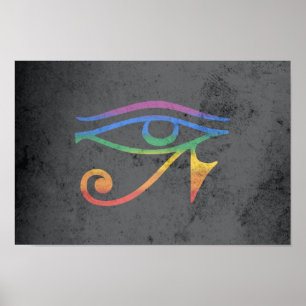 PÓSTER BANDERA DE ORGULLO GAY GÓTICO