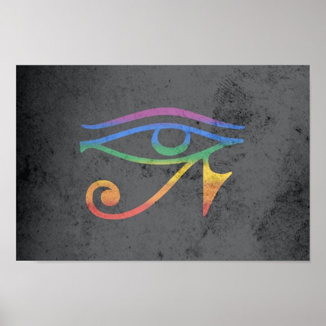 PÓSTER BANDERA DE ORGULLO GAY GÓTICO (Frente)