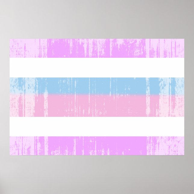 Póster Bandera de orgullo intersexual (Frente)