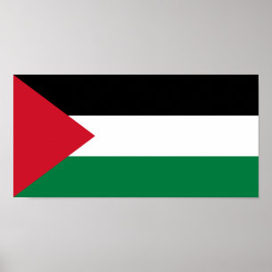 Póster Bandera de Palestina