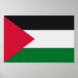 Póster Bandera de Palestina