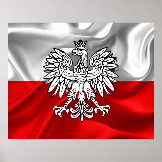Póster Bandera de Polonia (Frente)
