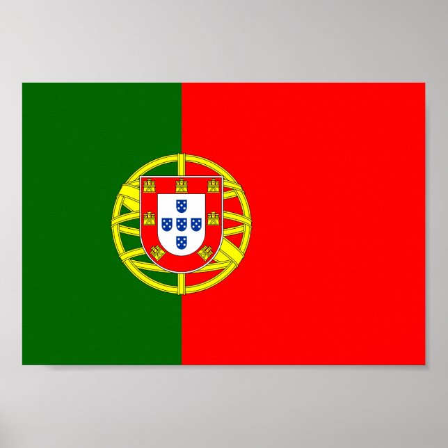 Póster Bandera de Portugal (Frente)